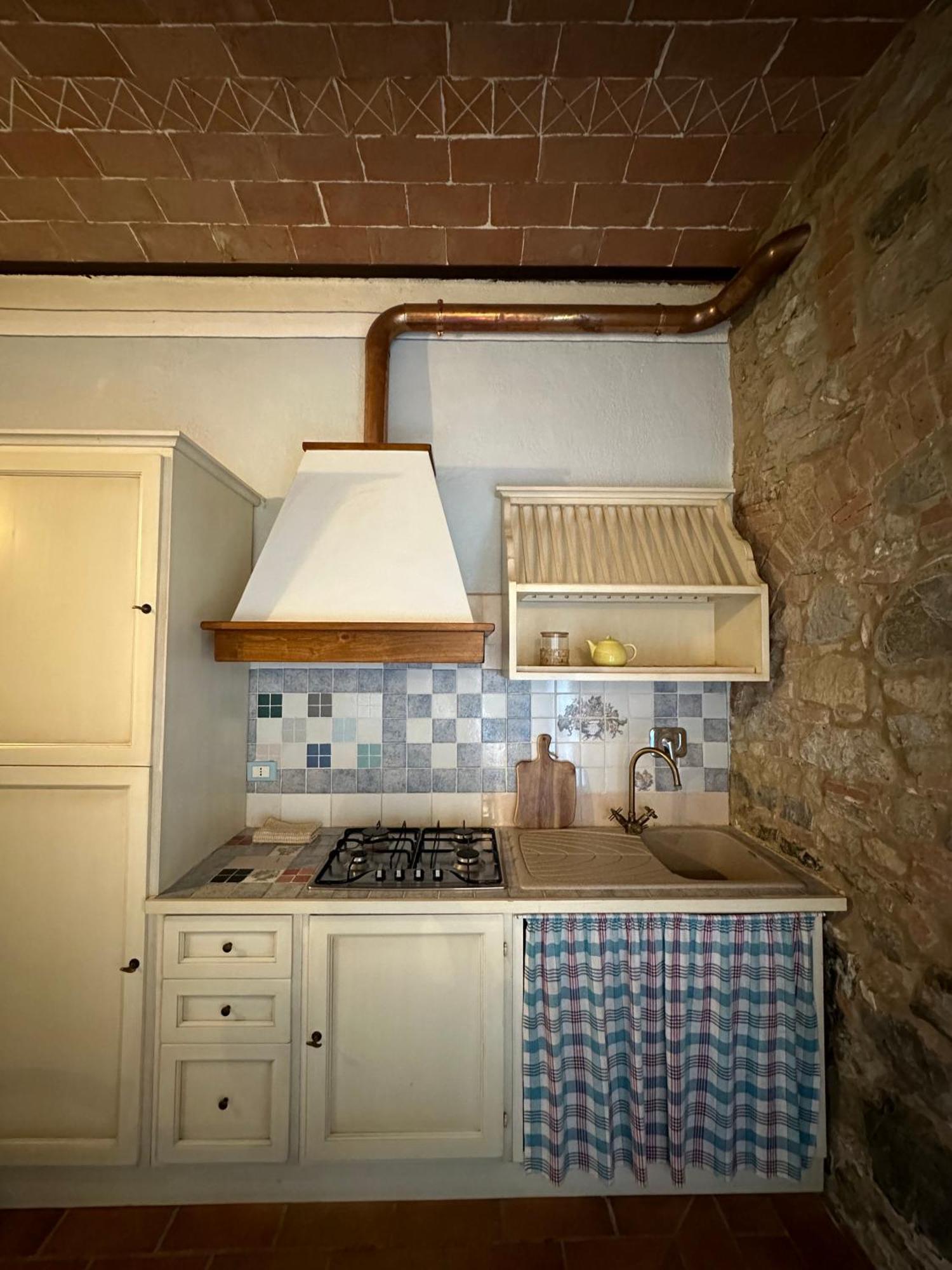 Borgo Tignano Lägenhet Casole dʼElsa Exteriör bild