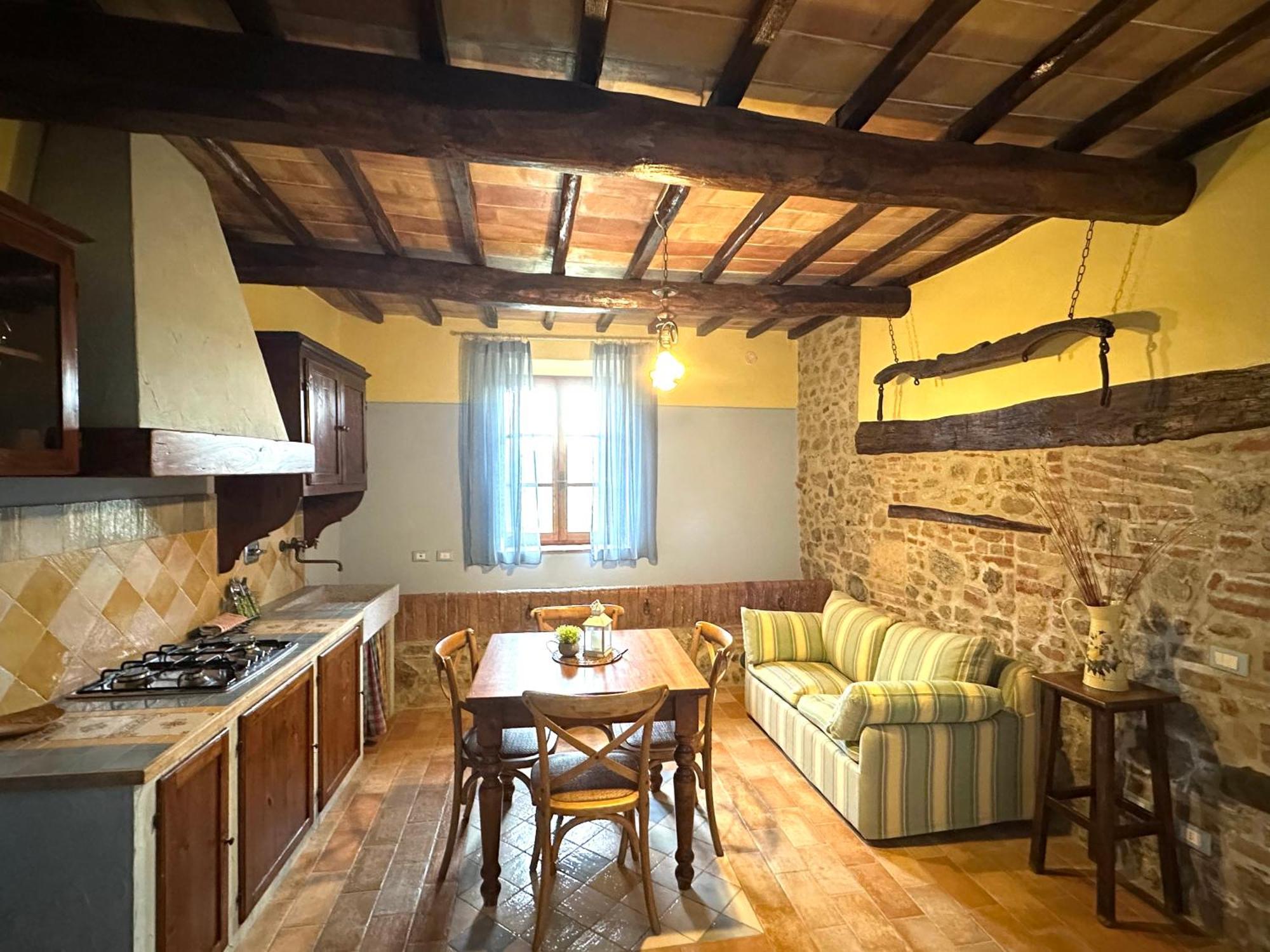 Borgo Tignano Lägenhet Casole dʼElsa Exteriör bild