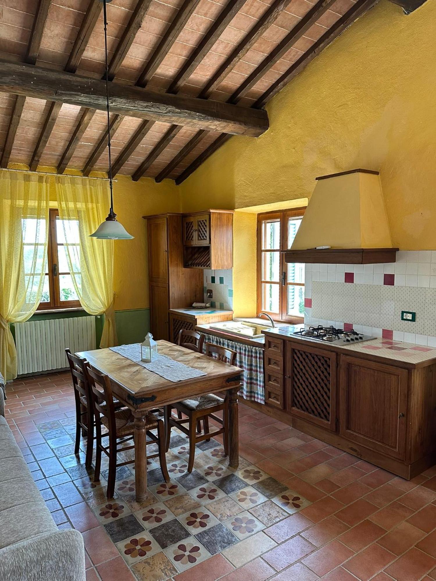 Borgo Tignano Lägenhet Casole dʼElsa Exteriör bild