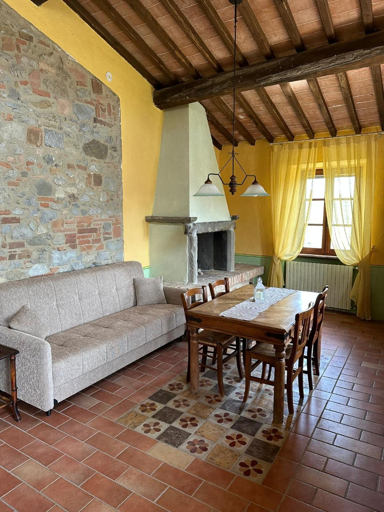 Borgo Tignano Lägenhet Casole dʼElsa Exteriör bild